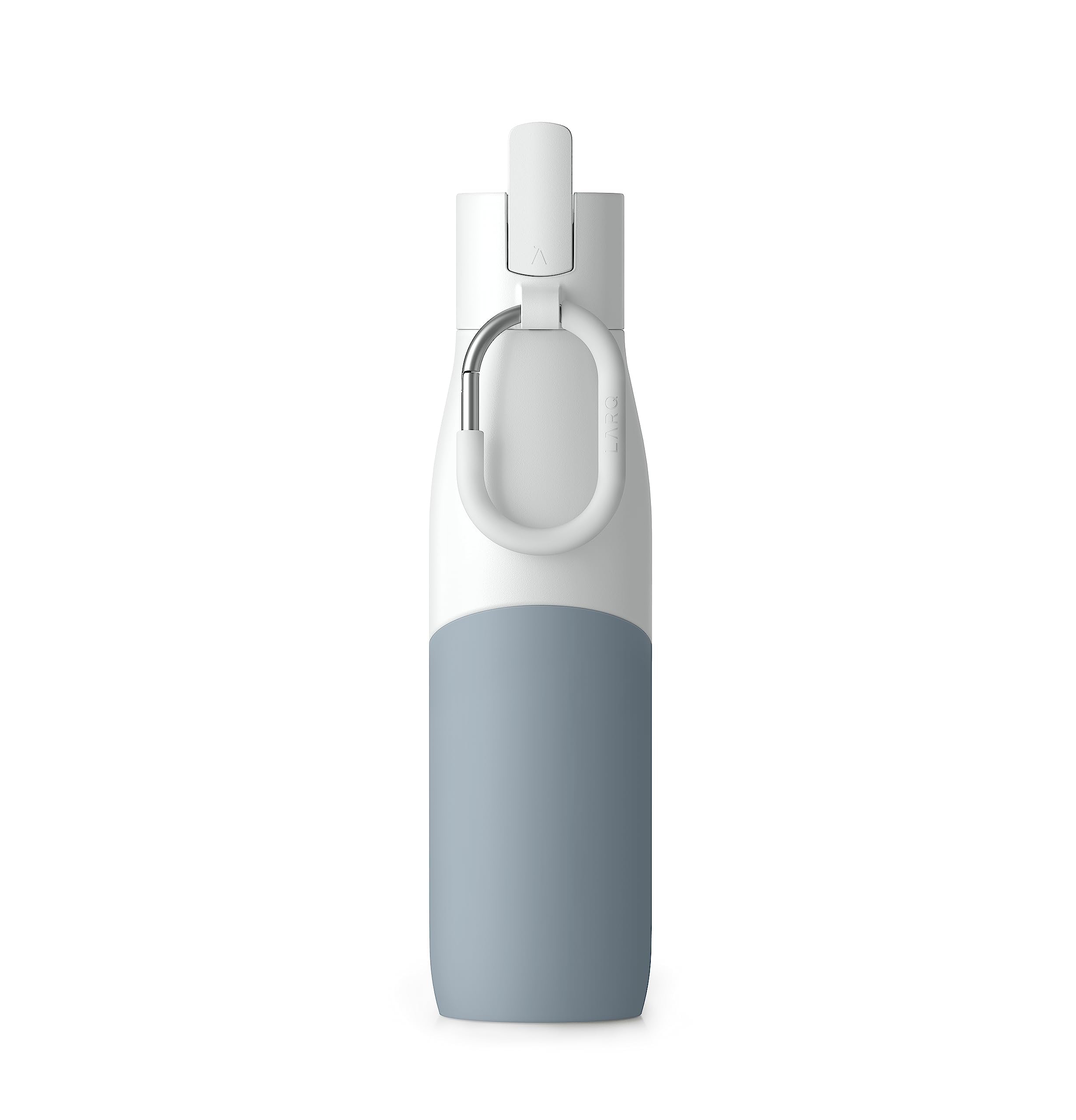 LARQ Bottle Movement Filtered - Lightweight Non-Insulated Stainless Steel Water Bottle BPA Free with Nano Zero Technology and Long-Lasting Filters, White/Pebble, 32oz - Image 7