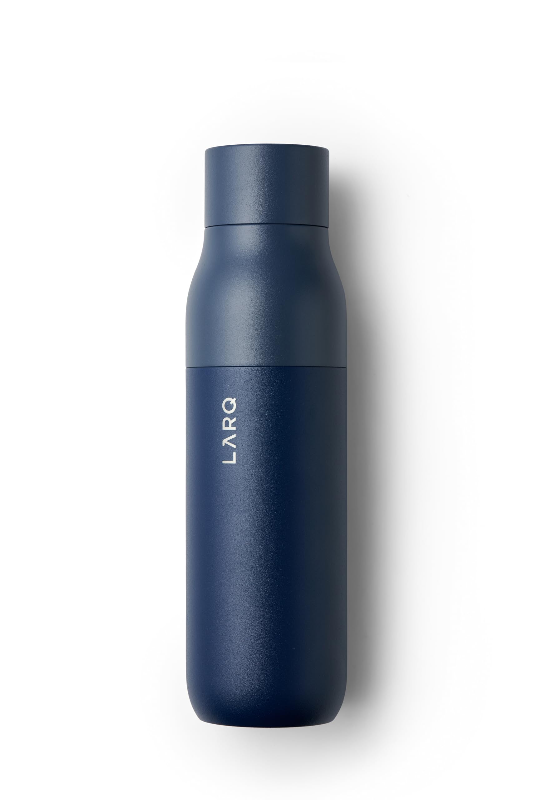 LARQ Bottle PureVis 17 oz - Self-Cleaning and Insulated Stainless Steel Water Bottle with UV Water Purifier and Award-winning Design | Reusable & Travel Friendly, Monaco Blue - Image 4