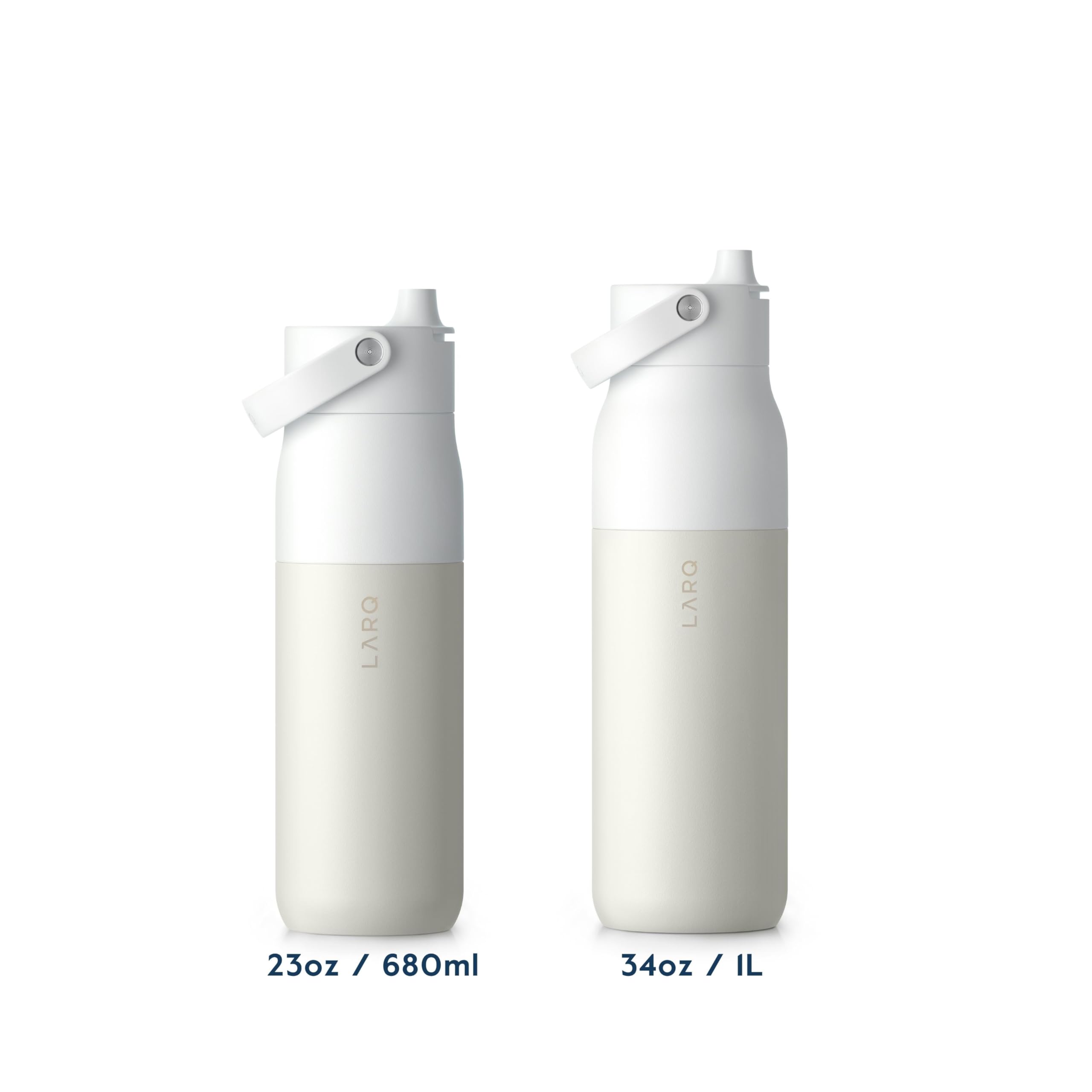 LARQ Jolly Good Gift Set - 3x Bottles Swig Top 34oz - Insulated Stainless Steel Water Bottles With Built-In Silicone Handle | Thermos, BPA Free| Keep Drinks Cold for 24 Hour - Image 4