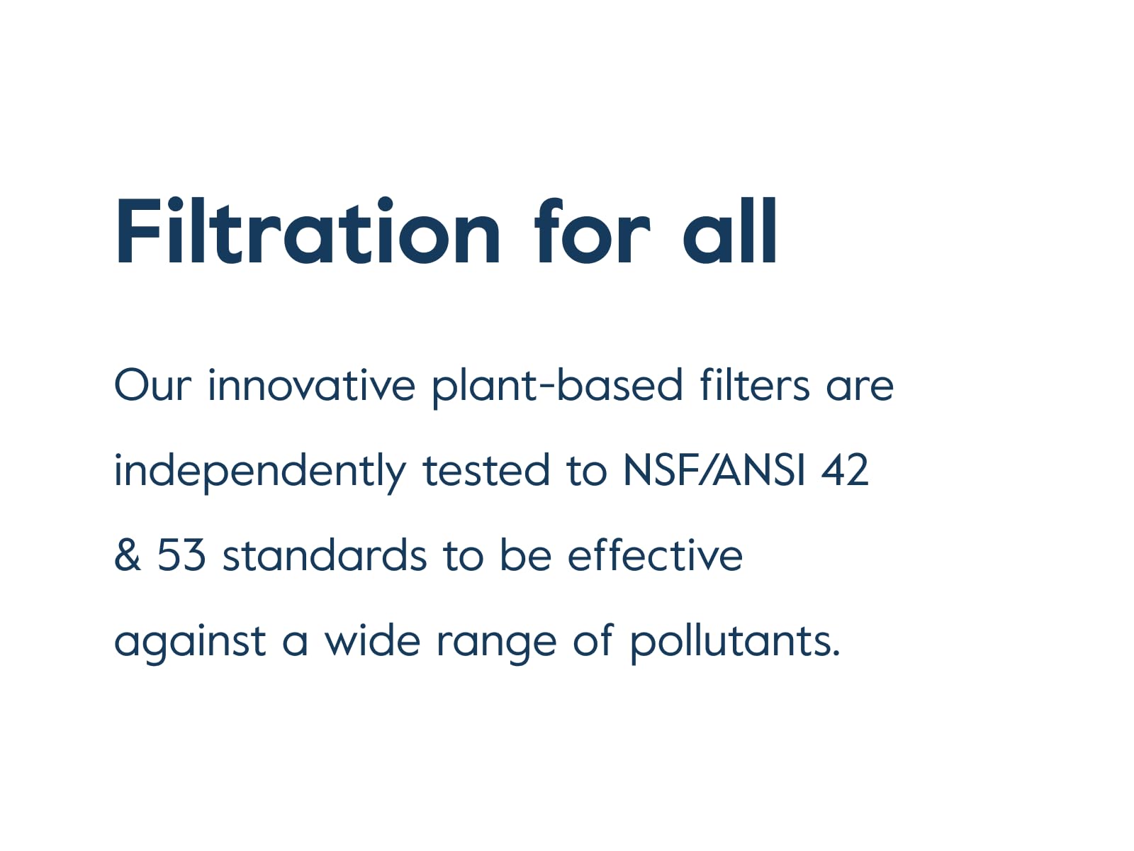 LARQ Pitcher Filter 4-pack, Advanced Carbon Filters, Removes Lead, Mercury and More, Good for 8 Months, Regular, Blue - Image 5